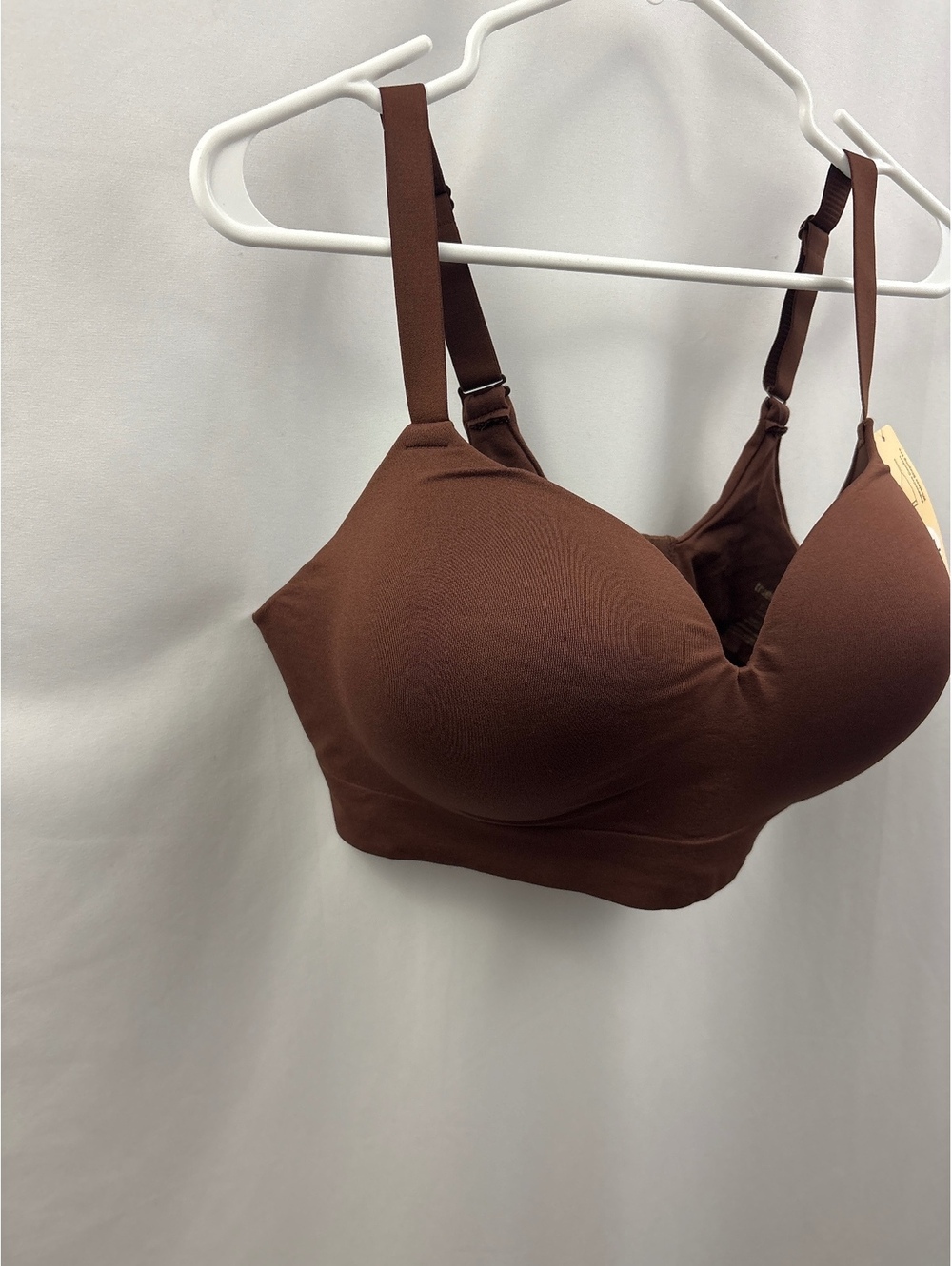 TrueKind 3XL Brown Wireless Bra Supportive Comfort Shaping Brand New NWT - Picture 4 of 7